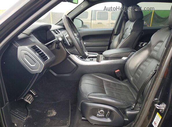 SALWS2VFXGA573241 2016 LAND ROVER RANGE ROVER Black Առջևի վահանակի տեսք