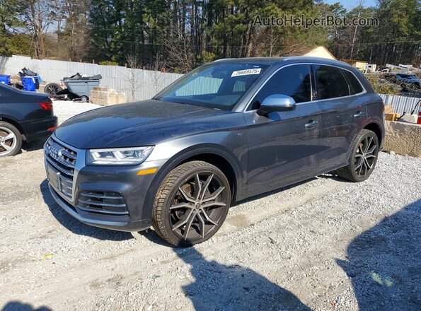 WA1A4AFYXJ2164772 2018 AUDI SQ5 Gray Trasero izquierdo