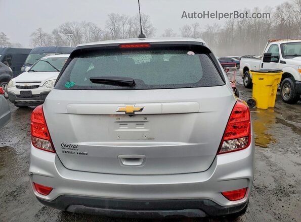 3GNCJNSB7JL387423 2018 CHEVROLET TRAX Silver 