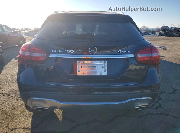 WDCTG4GB2KJ537645 2019 MERCEDES-BENZ GLA Черный Вид салона спереди