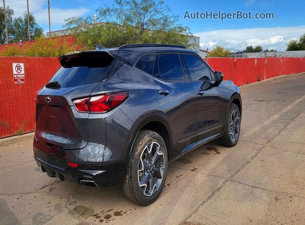 3GNKBERS9MS546368 2021 CHEVROLET BLAZER Charcoal 