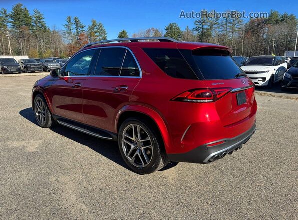 4JGFB6BB0MA450099 2021 MERCEDES-BENZ GLE Red Передня права чверть