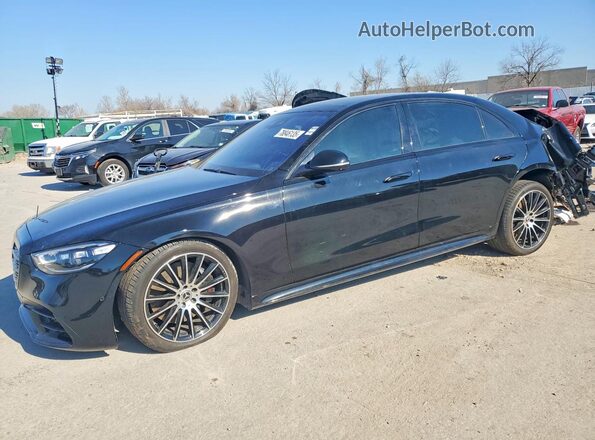 W1K6G7GB7NA105860 2022 MERCEDES-BENZ S Black Задня ліва чверть