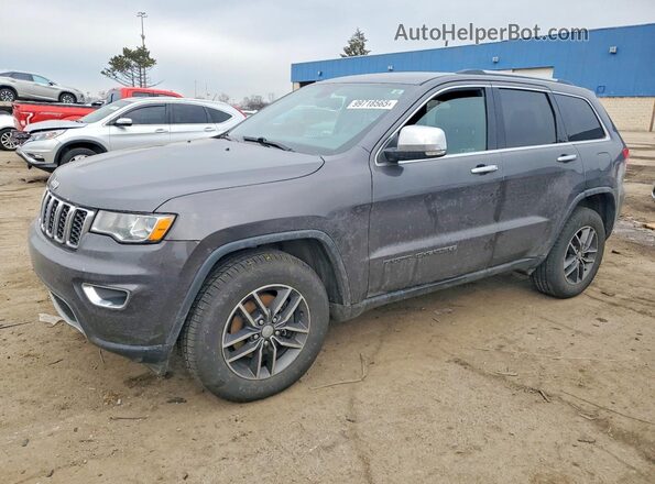 1C4RJFBG9HC729562 2017 JEEP GRAND CHER Серый Задняя левая четверть