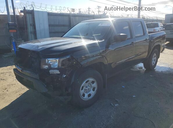 1N6ED1EJ6NN688434 2022 NISSAN FRONTIER Черный Задняя левая четверть