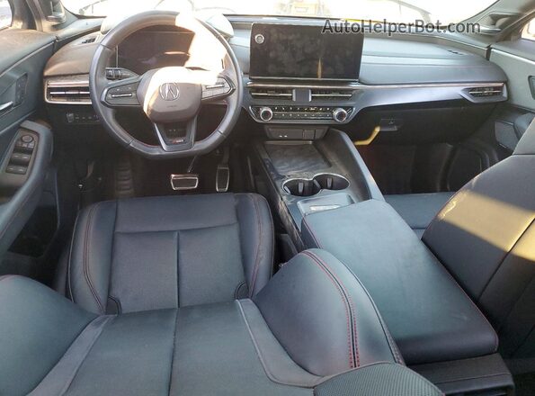 4W5KHMRK7RZ509821 2024 ACURA ZDX Gray Widok zestawu wskaźników