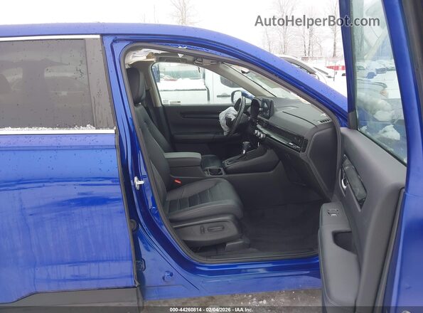7FARS4H73PE003081 2023 HONDA CR-V Blue Front interior view