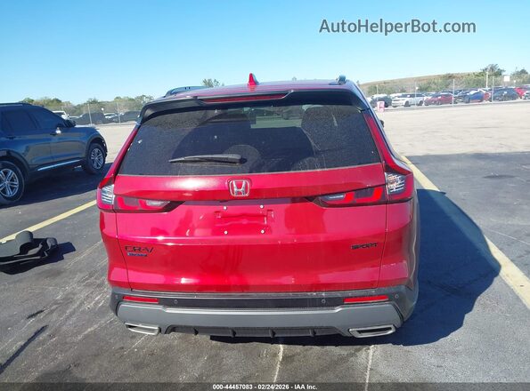 7FARS5H80TE002737 2026 HONDA CR-V HYBRID Red 