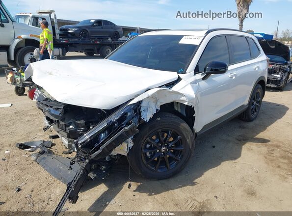 7FARS5H89TE017026 2026 HONDA CR-V White Vista tres cuartos delantera izquierda