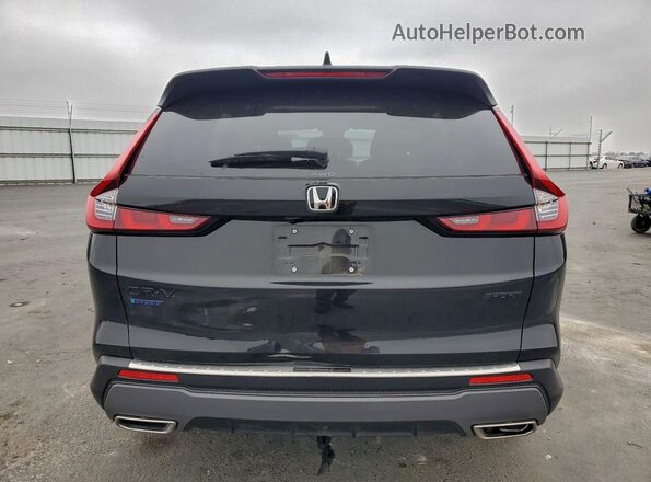 7FARS6H55TE013678 2026 HONDA CR-V Black Widok z tyłu