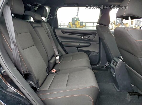 7FARS6H55TE013678 2026 HONDA CR-V Black Widok wnętrza z tyłu