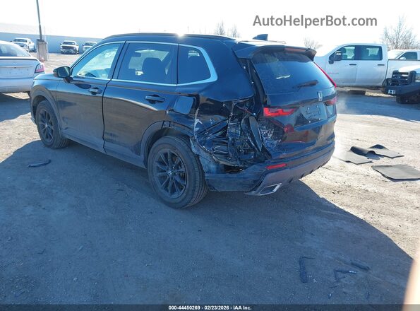 7FARS6H56RE006912 2024 HONDA CR-V HYBRID Black უკანა მარცხენა
