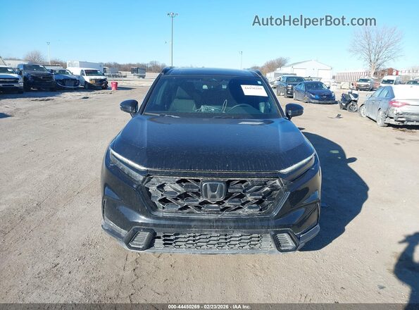 7FARS6H56RE006912 2024 HONDA CR-V HYBRID Black უკანა სალონის ხედი