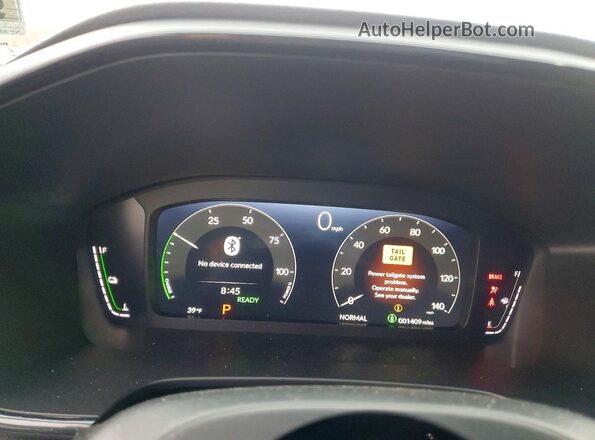 7FARS6H62TE022539 2026 HONDA CR-V Синий Вид щитка приборов