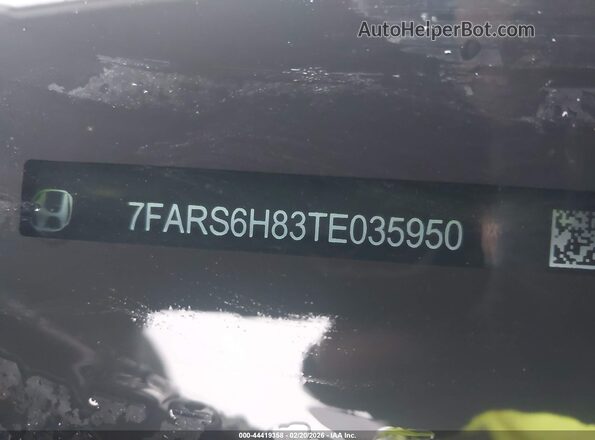 7FARS6H83TE035950 2026 HONDA CR-V Dark Blue Vista del compartimento del motor
