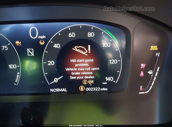 7FARS6H85TE069405 2026 HONDA CR-V Gray უკანა სავარძლების ხედი