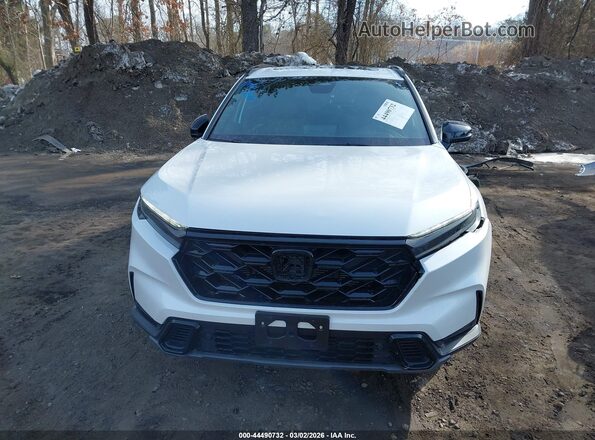 7FARS6H86SE020860 2025 HONDA CR-V White ხელსაწყოთა პანელის ხედი