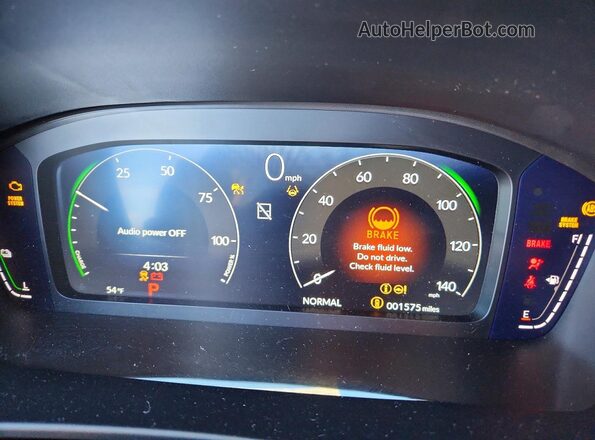 7FARS6H90TE059115 2026 HONDA CR-V Charcoal Вид щитка приладів