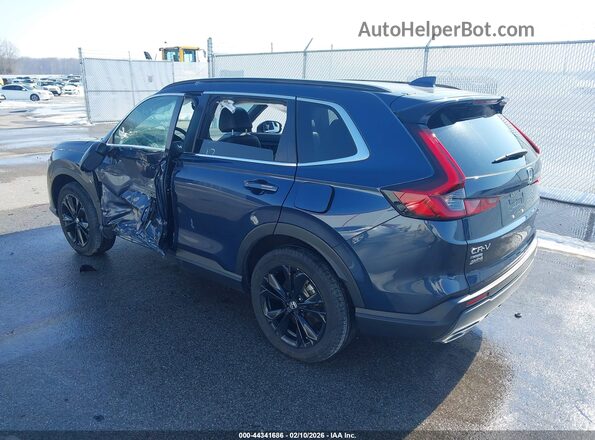 7FARS6H94RE003543 2024 HONDA CR-V Blue Задня ліва чверть