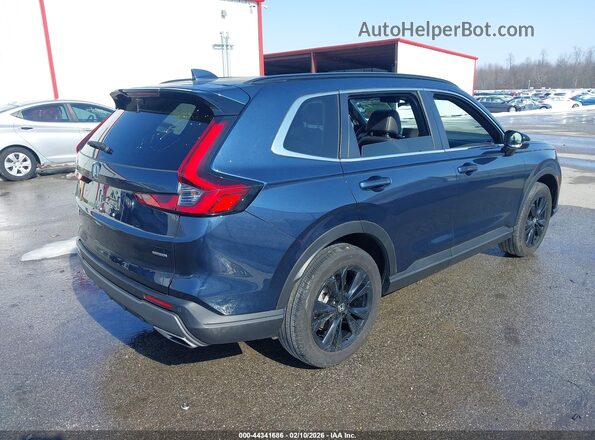 7FARS6H94RE003543 2024 HONDA CR-V Blue Задня права чверть