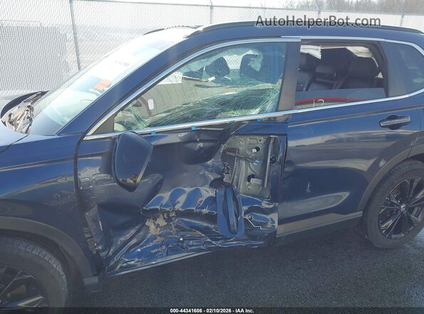 7FARS6H94RE003543 2024 HONDA CR-V Blue Вид спереду