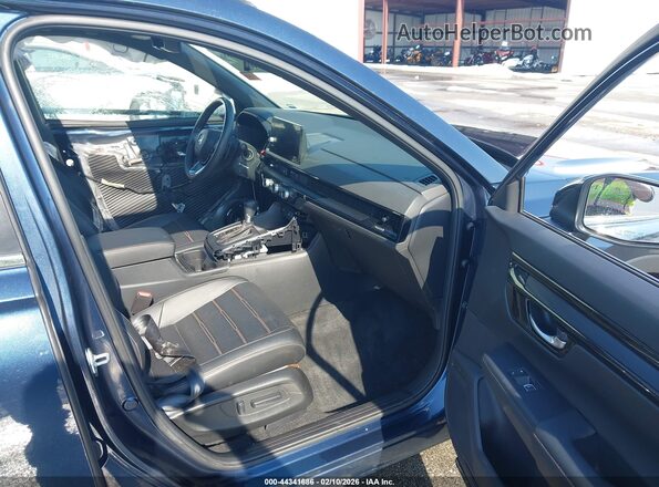 7FARS6H94RE003543 2024 HONDA CR-V Blue Вид салону спереду
