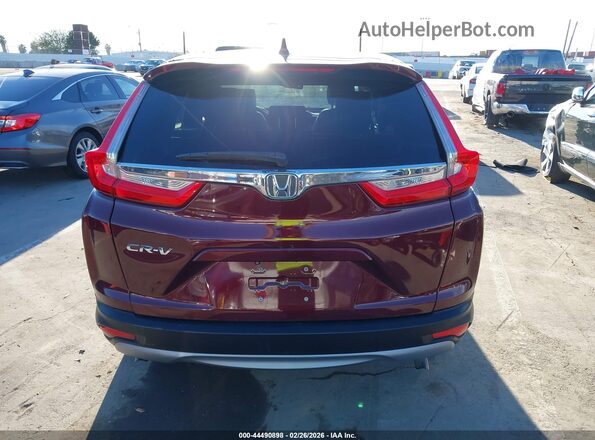 7FARW1H86JE004339 2018 HONDA CR-V Бордовый 