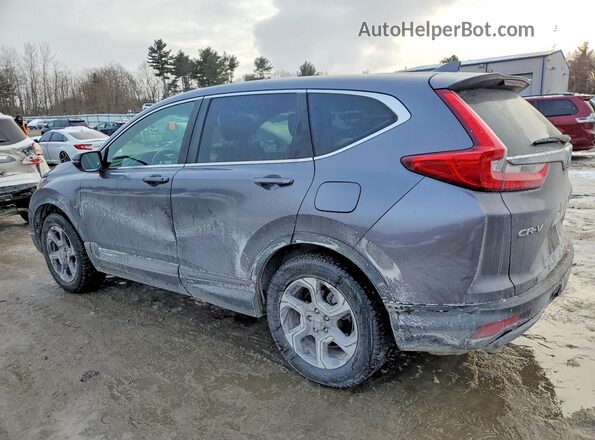 7FARW2H81KE017555 2019 HONDA CR-V Gray 