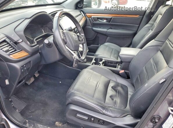 7FARW2H81KE017555 2019 HONDA CR-V Gray 
