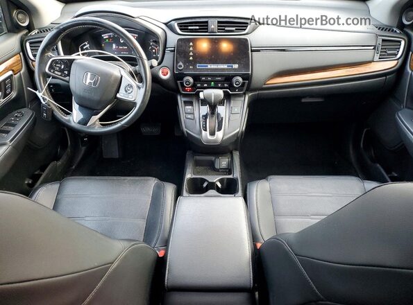 7FARW2H81KE017555 2019 HONDA CR-V Gray 