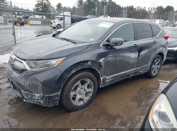 7FARW2H84JE000991 2018 HONDA CR-V Black Przód lewy