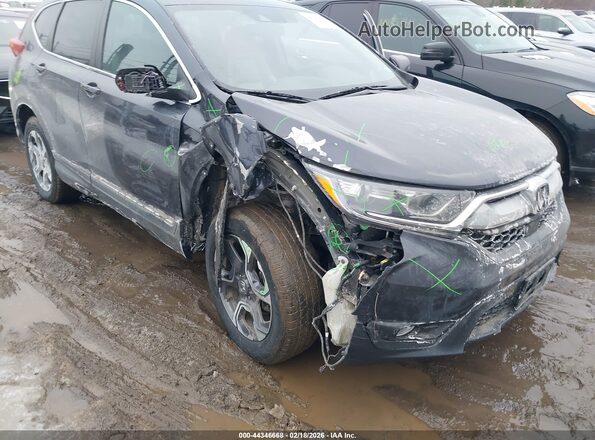 7FARW2H84JE000991 2018 HONDA CR-V Black Widok z przodu