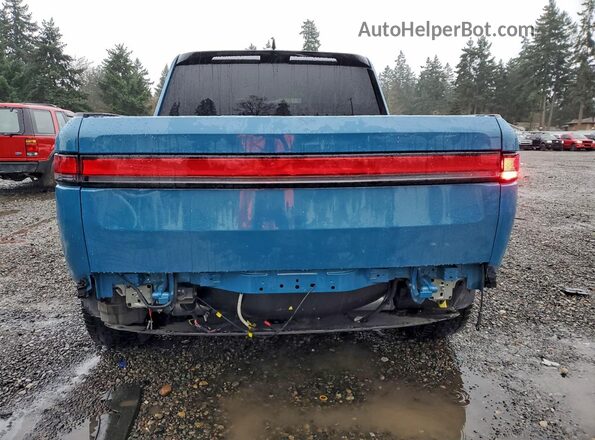 7FCTGAAA5PN019771 2023 RIVIAN R1T Blue უკანა ხედი