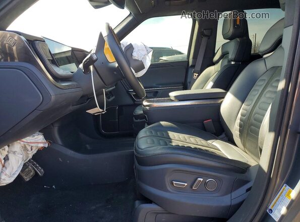 7FCTGAAA8NN007692 2022 RIVIAN R1T Gray წინა სალონის ხედი