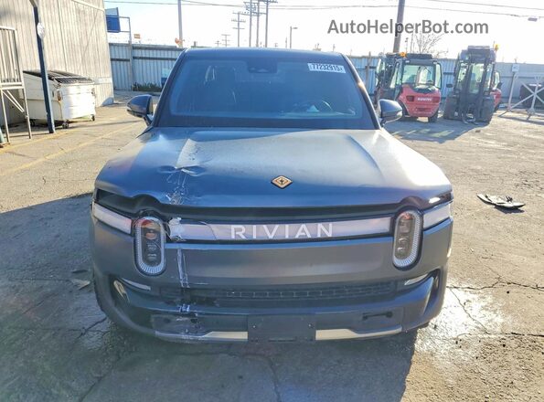 7FCTGAAA8NN007692 2022 RIVIAN R1T Gray წინა ხედი
