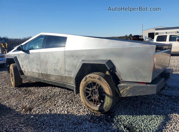 7G2CEHED0SA072307 2025 TESLA CYBERTRUCK Silver Trasero izquierdo