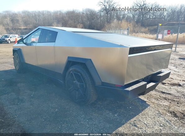 7G2CEHED4TA089855 2026 TESLA CYBERTRUCK Silver Задня ліва чверть