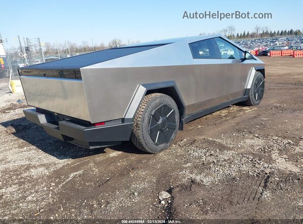 7G2CEHED4TA089855 2026 TESLA CYBERTRUCK Silver Задня права чверть