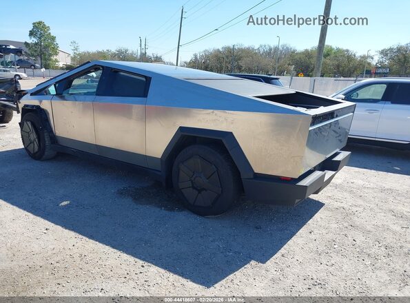 7G2CEHED5RA011044 2024 TESLA CYBERTRUCK Silver Rear left