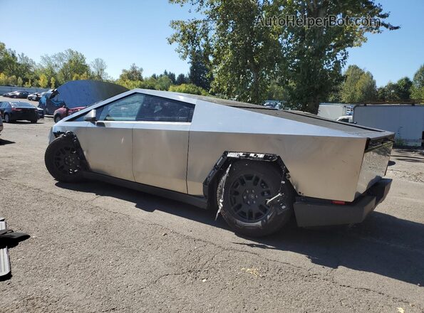 7G2CEHEE4RA036963 2024 TESLA CYBERTRUCK Серебряный Задняя левая четверть