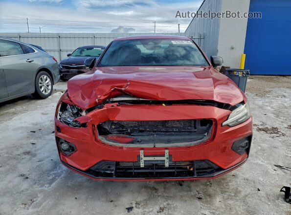 7JRA22TM6KG014098 2019 VOLVO S60 Red 