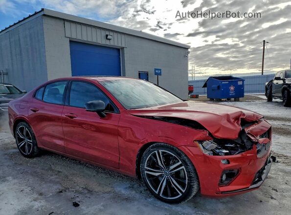 7JRA22TM6KG014098 2019 VOLVO S60 Red 