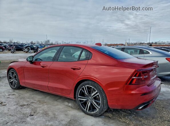 7JRA22TM6KG014098 2019 VOLVO S60 Red 