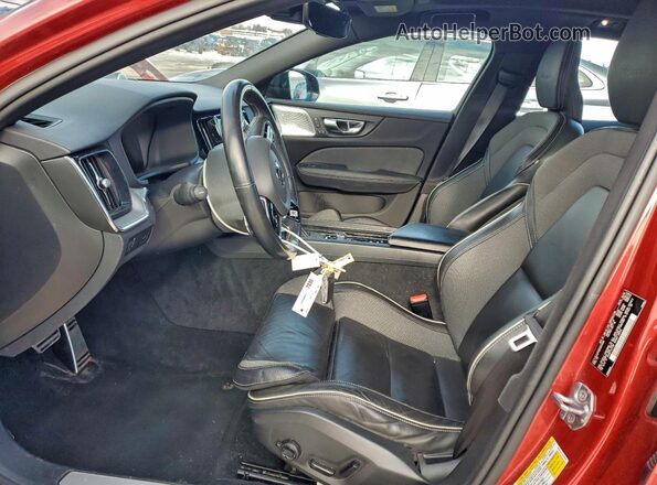 7JRA22TM6KG014098 2019 VOLVO S60 Red 