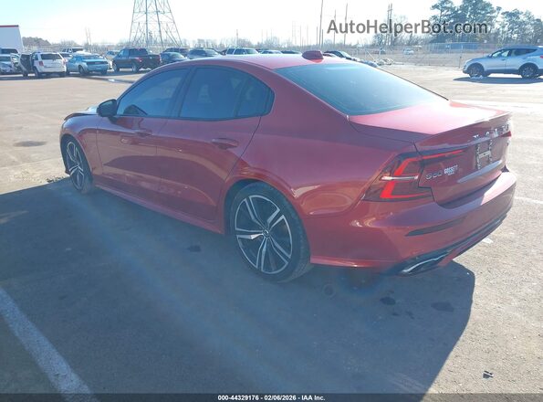 7JRA22TM7LG038847 2020 VOLVO S60 Red Rear left