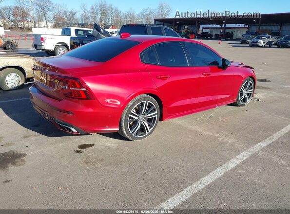 7JRA22TM7LG038847 2020 VOLVO S60 Red Rear right