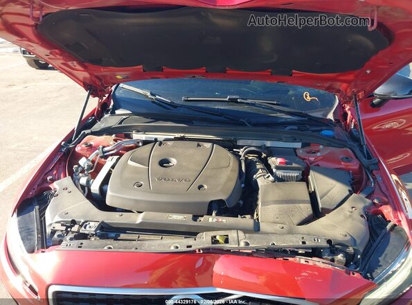 7JRA22TM7LG038847 2020 VOLVO S60 Red Rear view