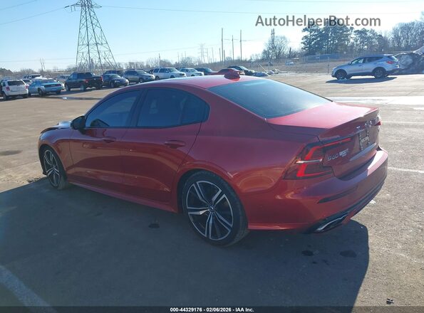 7JRA22TM7LG038847 2020 VOLVO S60 Red 360 interior view
