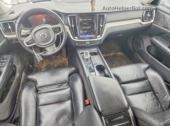 7JRL12FLXNG165397 2022 VOLVO S60 White Widok zestawu wskaźników