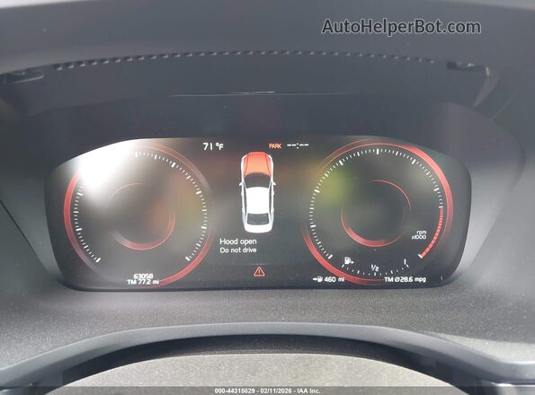 7JRL12FZ1NG192086 2022 VOLVO S60 Gray 